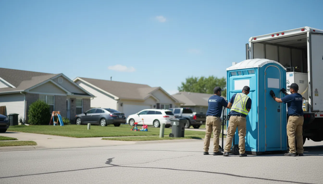 Standard Porta Potty Rentals in Fredericksburg, IN near me